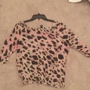 Woman’s Leopard Blouse